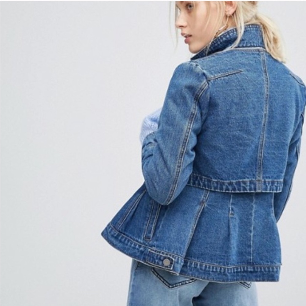 Denim jacket wear 2 ways